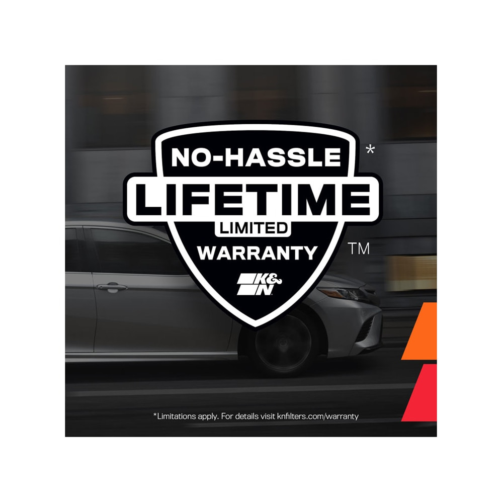 K&N Performance Replacement Round Shape Air Filter For 2014-2018 Audi R8 5.2L