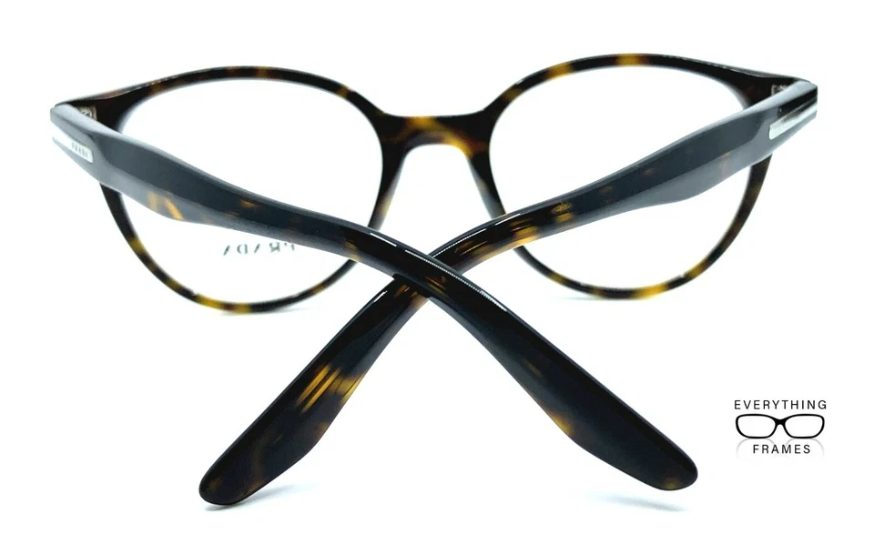 Gafas Prada PR07T 2AU-1O1 Tortuga Nuevas Auténticas 50 Foto 3 de 4