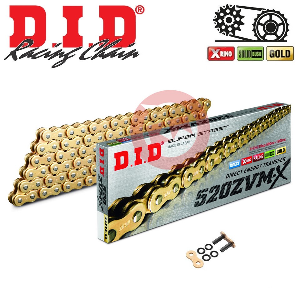 KIT ÜBERTRAGUNG DID PROFESSIONAL KETTE KRONEN RITZEL HONDA CB