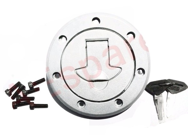 VerschließBar Benzin Gas Tankdeckel Mit SchlüSsel Bajaj Pulsar Fahrrad Aes-image
