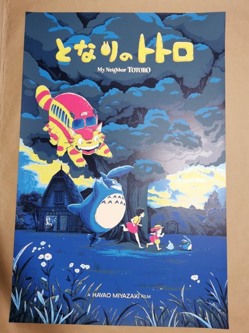My Neighbor Totoro - Limited Edition Large Poster Limited to 100