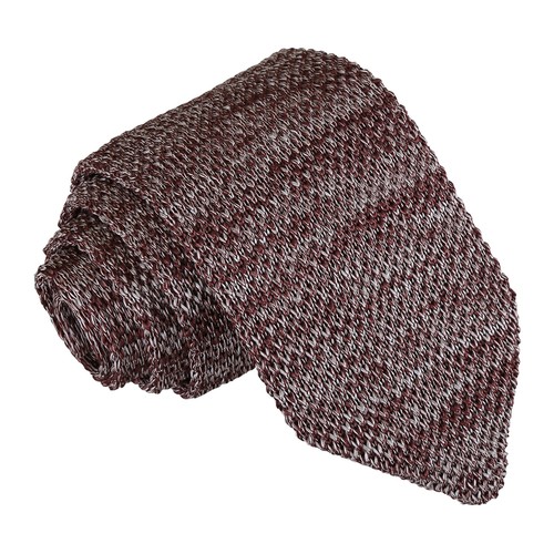 Corbata Delgada Tejida Tejida Lisa Patrón Liso Rayas Puntos Moderna por DQT - Imagen 9 de 35