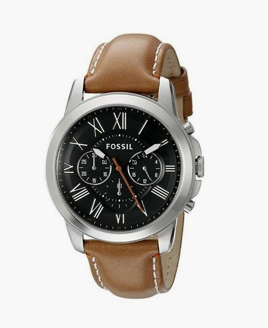 fossil men's grant chronograph