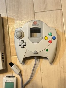 Boxed Sega Dreamcast White Console HKT-3000  JAPAN  Dream cast YUKAWA BOX 2games