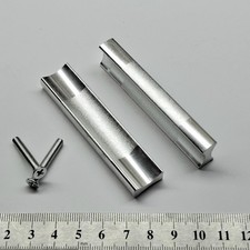 CABINET CUPBOARD DOOR HANDLE *2 SIZES KITCHEN OFFICE METAL DRAWER WITH SCREWS