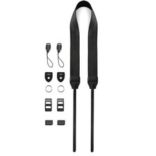 Camera Neck Shoulder Strap Wide SLR DSLR Mirrorless 55in Black