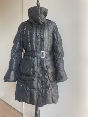 Tollegno 1900 lange Daunenjacke mit Gürtel - Made in Italy - Gr. It / 42 EU / 38 US / 6