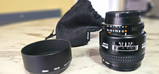 Nikon AF Nikkor 85mm f/1.8 Standard Lens Nikon AF Mount HN-23 Hood Caps