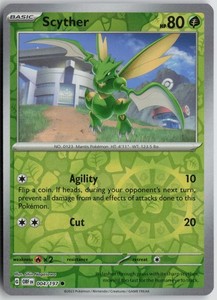 Scyther 004/197 Reverse Holo Obsidian Flames