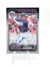 2024 Topps Chrome #RA-CK Connor Kaiser RC AUTO