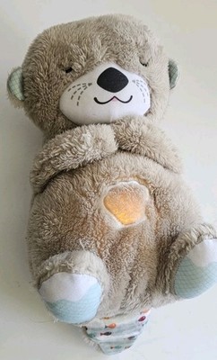 Fisher Price Soothe 'n Snuggle Otter  Sound Machine Music Lights Works Plush