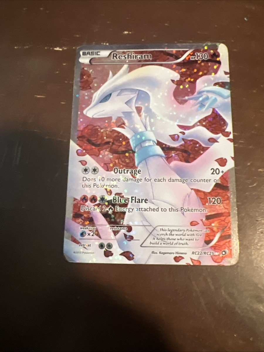 Reshiram (Full Art) RC22/RC25 Legendary Treasures: Radiant