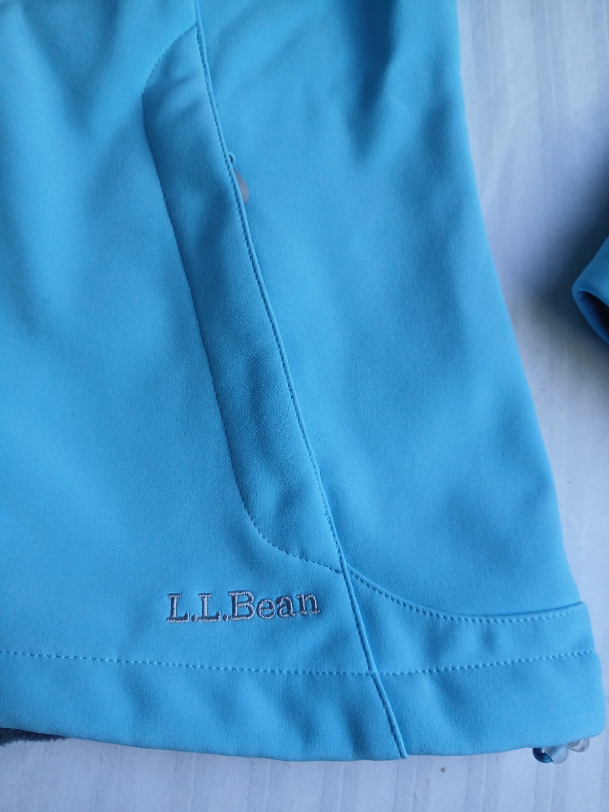 LL Bean Jacket Womens Small Soft Shell Water Repe… - image 3