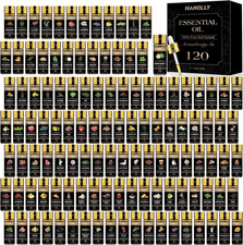 120 Pcs Essential Oils Set for Diffuser, Massage, Skin Care