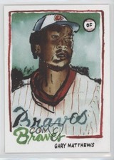 2021 Topps Spotlight 70 By Andy Friedman Gary Matthews #24 h6c