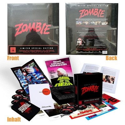 Zombie (Dawn of the Dead) Limited Ultimate Special Edition Box, 4K+Blu-Ray - NEU