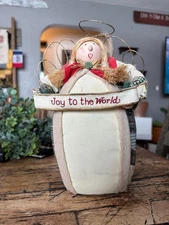 Tender Heart Treasures cloth rag folk art angel doll