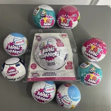 Lot 9 Various Zuru Mini Brands Toy Disney Food Puzzle - New Mystery Surprise