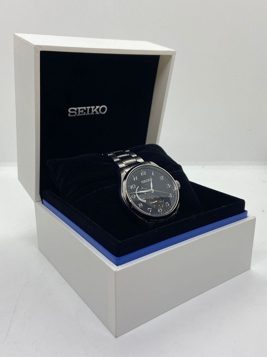 Seiko Presage Men's Black Watch SPB043J1 for sale online UK