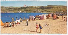 Postcard Mellieha Bay Beach Malta 3  x 6 