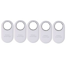 5x Samsung SmartTag2 Bluetooth  UWB, IP67 Water and Dust Resistant - White