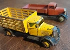 X2 Vintage Dinky Toys 25F Gardeners Truck -  Meccano Ltd Liverpool +1 other