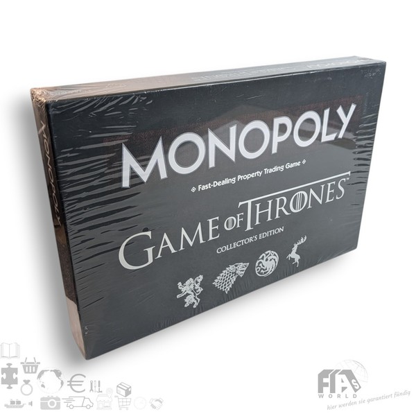 Monopoly - Game Of Thrones Collectors Edition En π² Brettspiel Neu Ovp Sammler-image