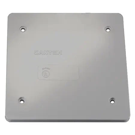 Cantex 5133410 2 -Gang Vertical Weatherproof Cover, 4-3/4" W, 4" H
