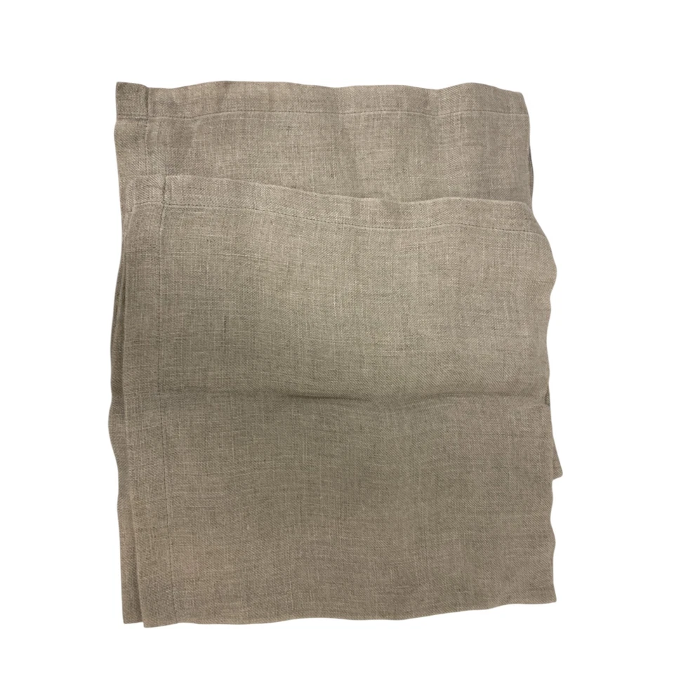 Lot Of Dinner Table Napkins Textured Multicolor Solid Colors Square Linen Blend - Image 3 of 4