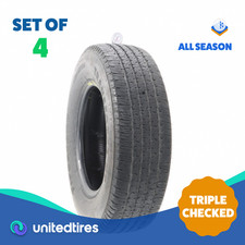 Set Of 4 Used Lt 24575r17 Firestone Transforce Ht 121118r - 7.5-9.532