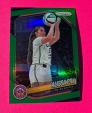 2025 Panini Prizm WNBA #78 Alissa Pili Green Prizms Sparks