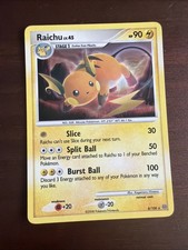 Raichu lv. 45 8/100 - 2008 Pokemon Stormfront Holo Card - LP on eBay