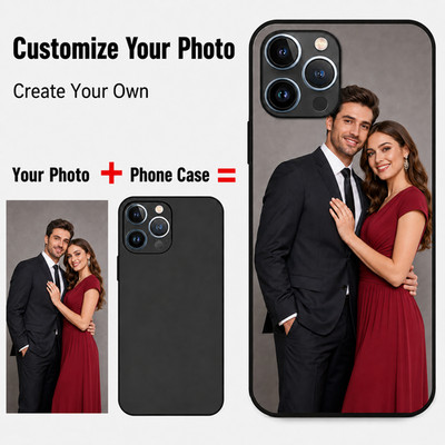Personalized Custom Photo iPhone Case Silicone Cover 11 12 13 14 15 16 17