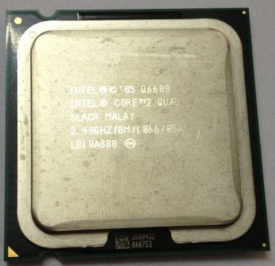   Core 2 Quad Processor Q6600 LGA 775, 8M, 2.40 GHz, 1066 MHz, SLACR, PC CPU *bn