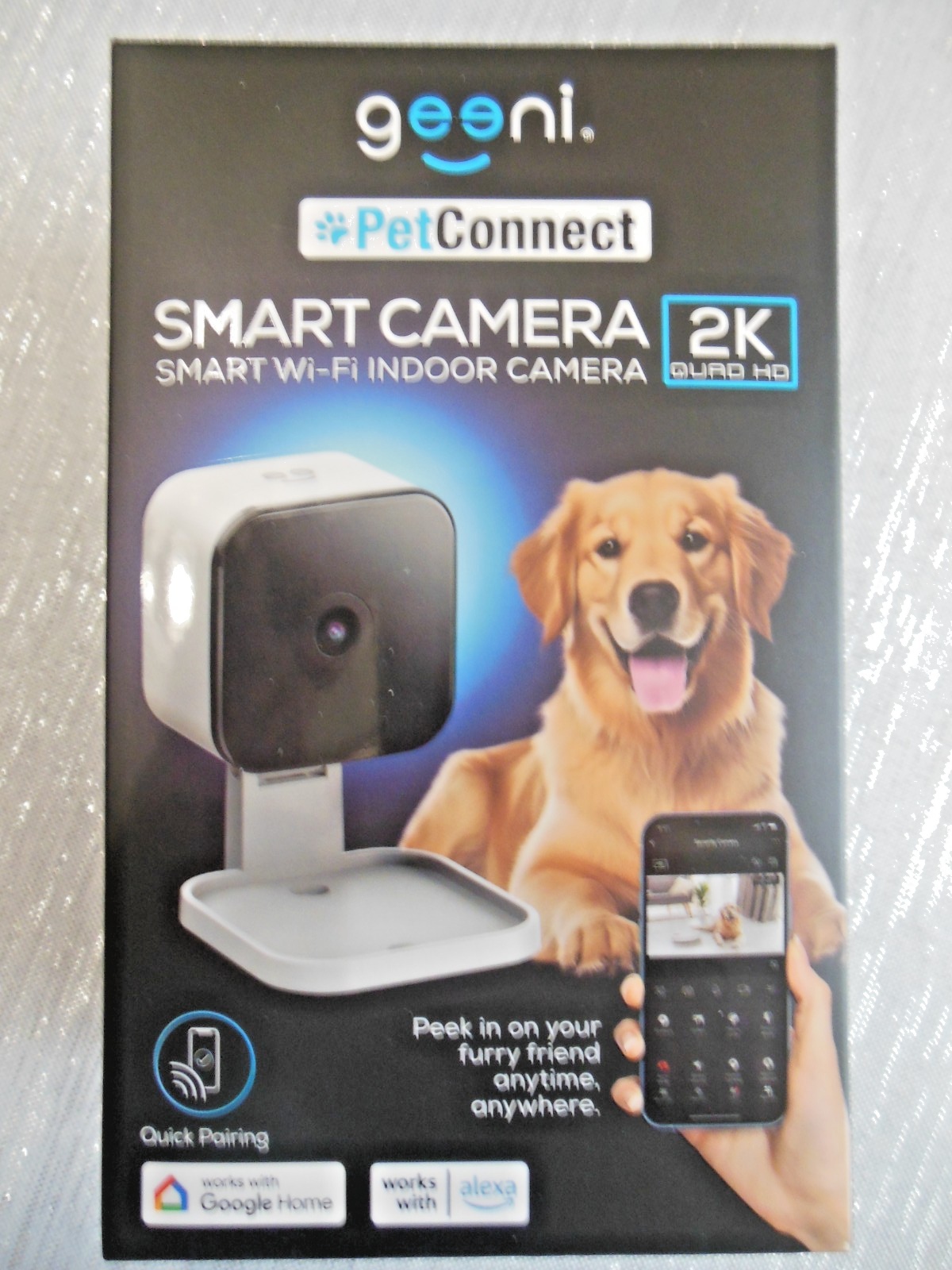 Geeni Smart Indoor Pet Camera, 2K / Quad HD * with Voice Control * Free Shipping-image