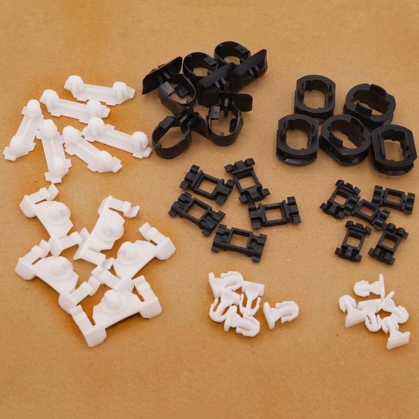 You.S Zierleisten Clips Set (80-Tlg) FüR Mercedes-Benz E-Klasse (W210) (S210)-image