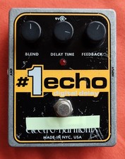 EHX Electro Harmonix #1 ECHO Digital Delay Guitar Effects Pedal