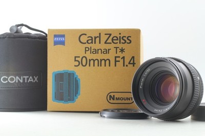 UNUSED in Box] Contax Carl Zeiss Planar T* 50mm F1.4 N Mount AF