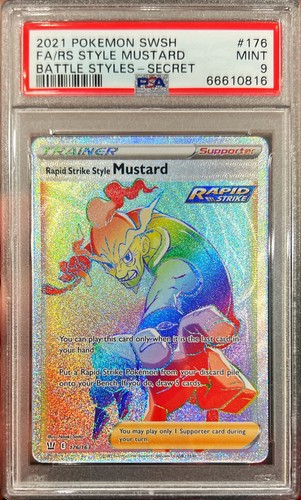 Rapid Strike Style Mustard graded PSA 9 for sale on eBay