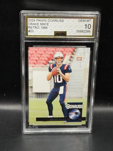 2024 Panini Donruss - Retro 1994 Drake Maye #23 (RC) GEM 💎 MINT 10