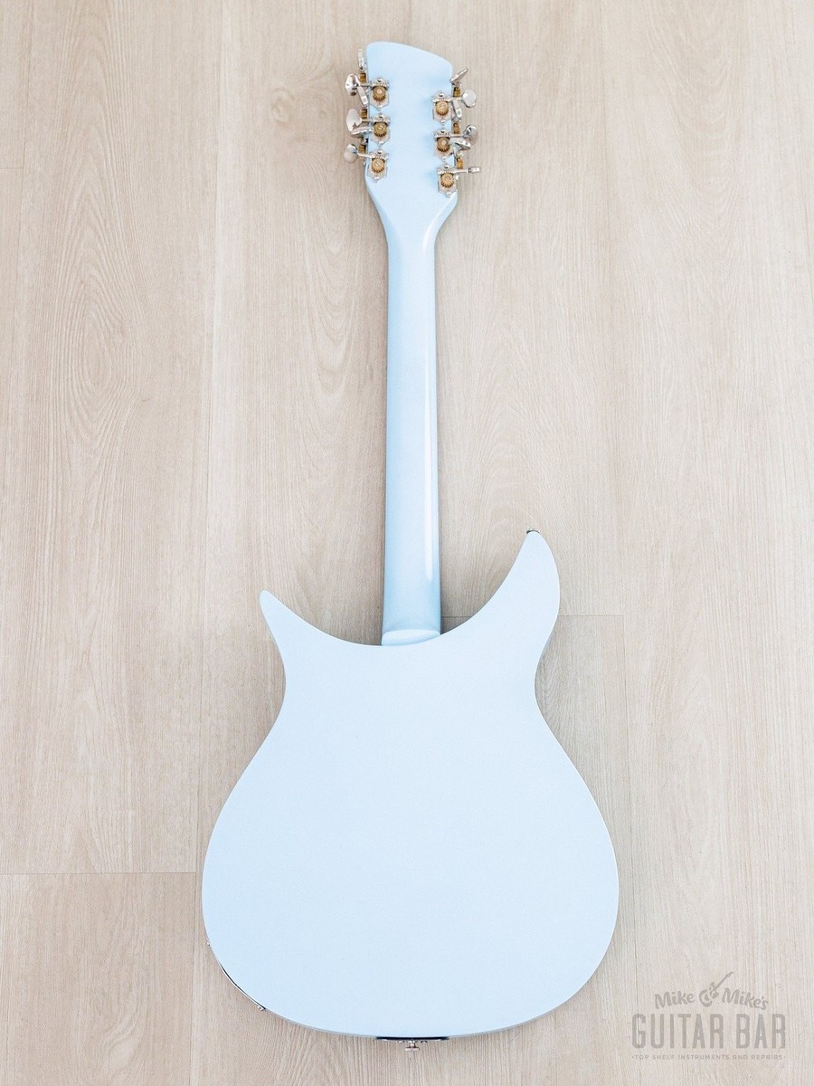 rickenbacker 90年代325に付いていたネームプレート、白 2004 Rickenbacker 325C58/12 12-String w/ Roger McGuinn Compressor