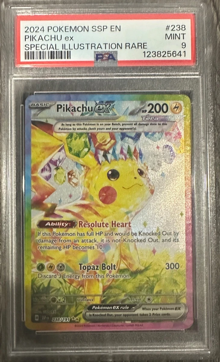 Pikachu Pokémon TCG Professional Sports Authenticator (PSA
