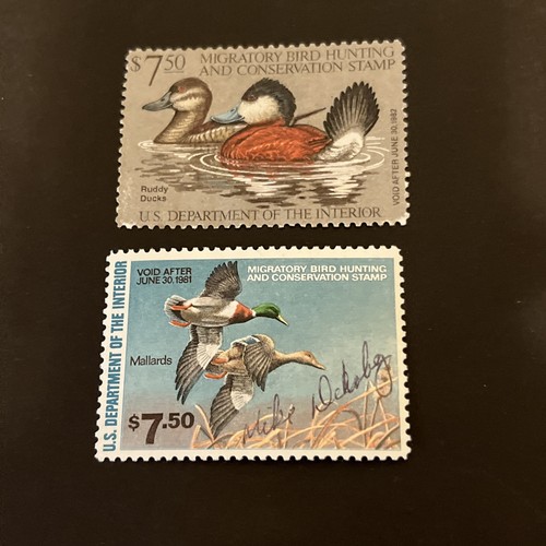 US RW47-48 Used Duck Stamps CV$12- Lot A-80084