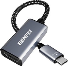 BENFEI USB C to HDMI Adapter 4K 60Hz, Type-C 1 PACK, Gray