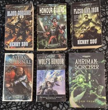 Warhammer 40K PB Book Lot of 6 Dan Abnet Bastion Wars Gaunt's Ghosts & MORE!