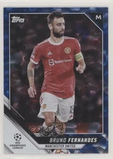 2021-22 Topps UCL Collection Blue Icy Foil 37/99 Bruno Fernandes #78 1u6