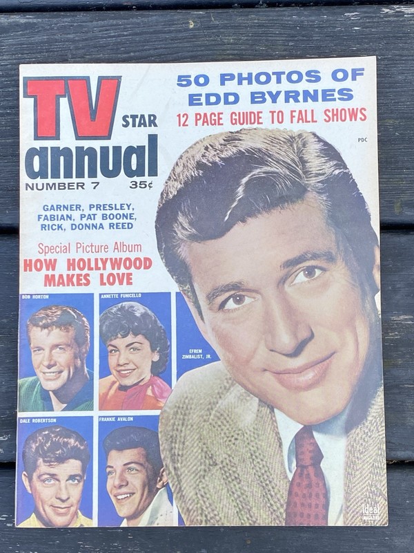 TV Star Annual Number 7 Magazine Garner Presley Fabian 