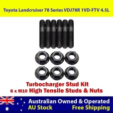 High Tensile Turbo Charger Stud Kit For Toyota Landcruiser 78 Series VDJ78R