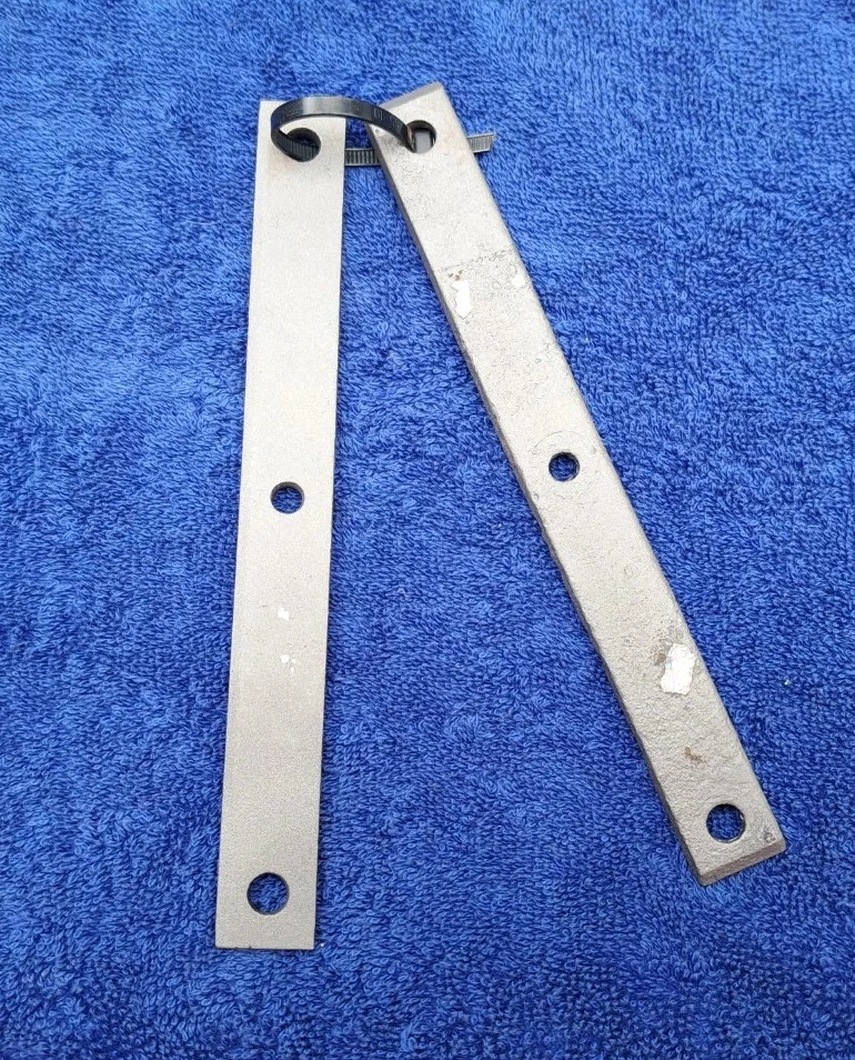 BIG BLOCK MOPAR  B 383, 400  STEEL VALLEY TRAY HOLD DOWNS - Image 3 of 3