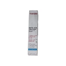 Thayers Rapid Acne Treatment 10% Sulfur 4% Niacinamide 2.5% Glycolic Acid 0.68oz